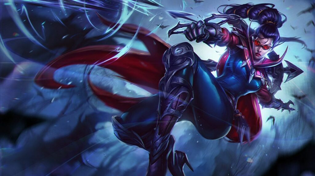 LoL champion Vayne official splashart wallpaper